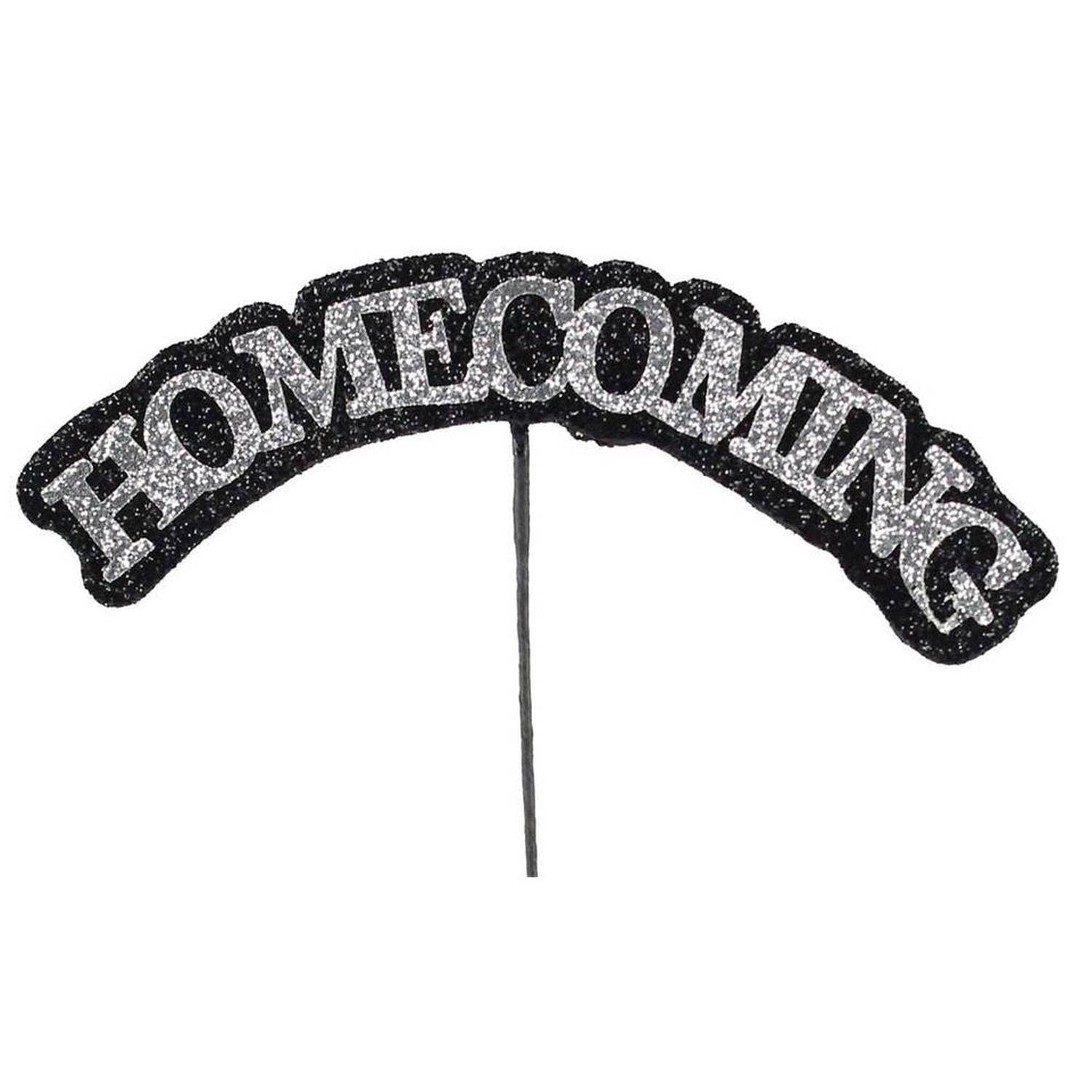 Shop For 13in Glitter Homecoming Pick: Black
