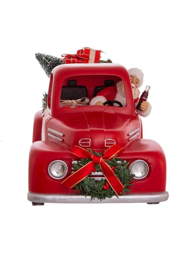 Shop For 14" Fabriché™ Coca - Cola® Santa in Pickup Truck