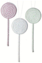 Shop For 14" Frosted Pastel Lollipop Ornament (Asst 3)