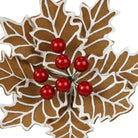 Shop For 14" Gingerbread Poinsettia Stem