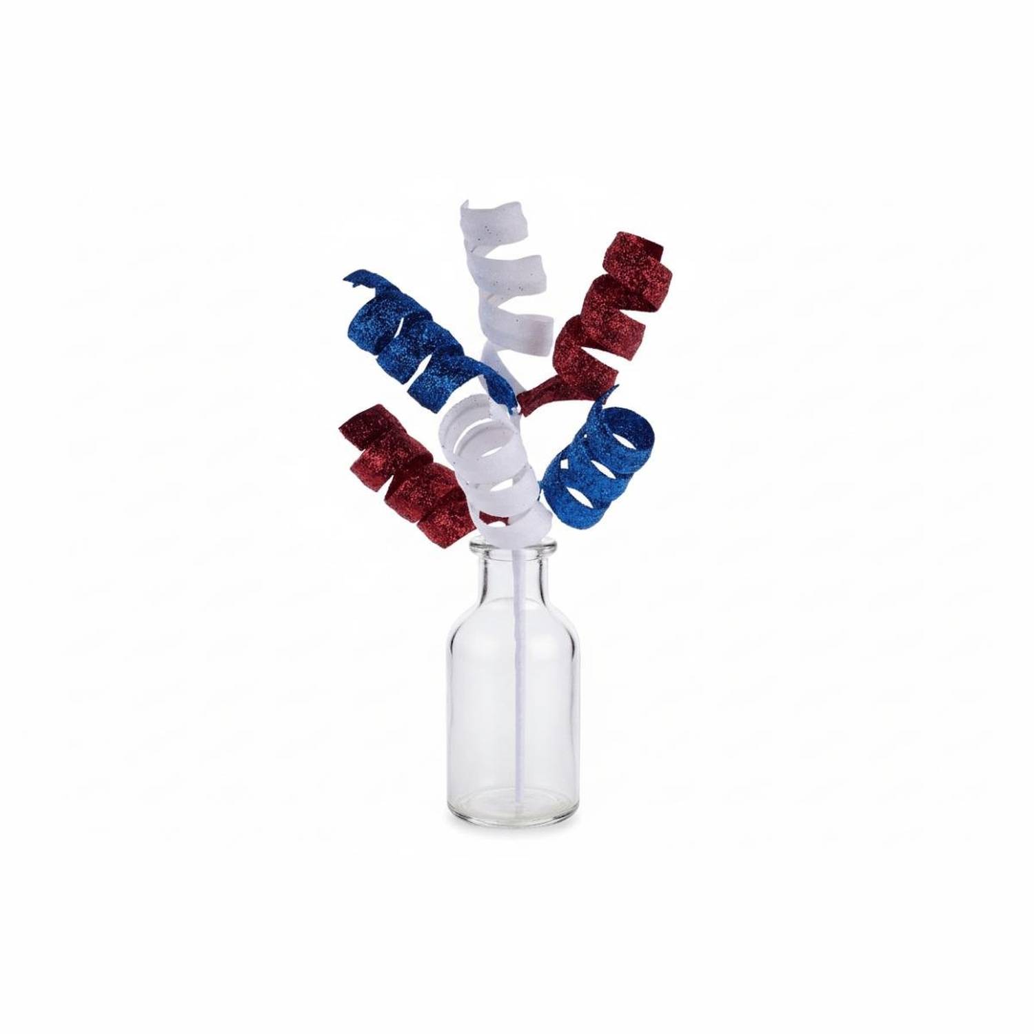 Shop For 14" Glitter Curl Pick: Patriotic