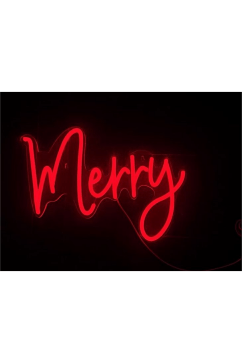 Shop For 14" Merry Lighted Wall Window Sign