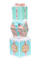 Shop For 14" Pastel Stacking Christmas Gift Boxes