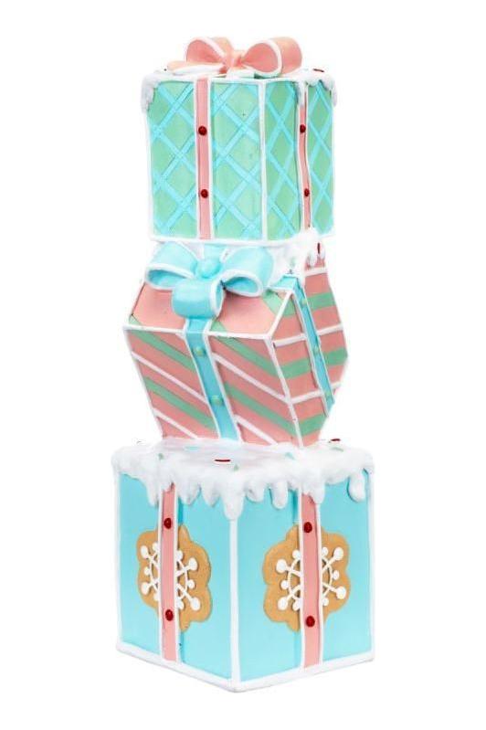 Shop For 14" Pastel Stacking Christmas Gift Boxes