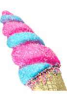 Shop For 14" Swirl Ice Cream Cone Ornament: Pink/Blue