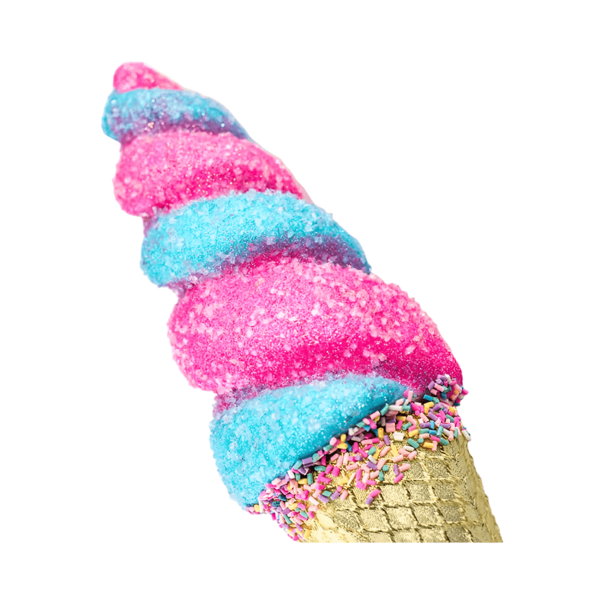 Shop For 14" Swirl Ice Cream Cone Ornament: Pink/Blue
