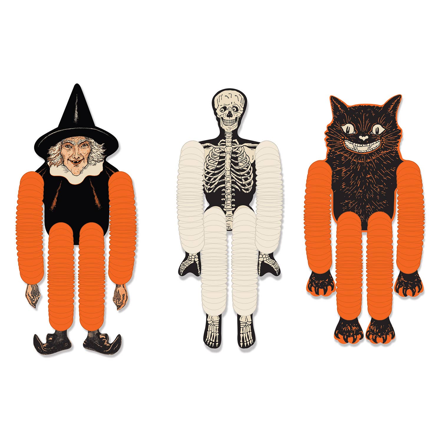 Shop For 14" Vintage Halloween Tissue Dancers (Set of 3)