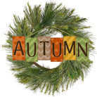 Shop For 14" Wooden Sign: Autumn Block
