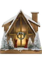 Shop For 14.5" Vintage Ski Lodge Lighted Display at Michelle's aDOORable Creations