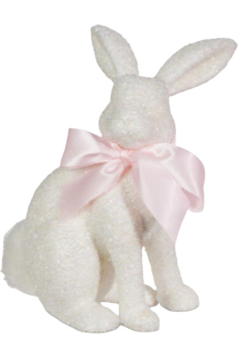 Shop For 14.5" White Glitter Bunnies