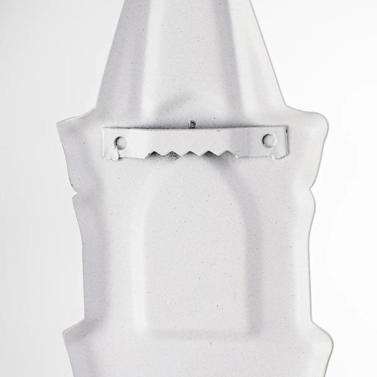 Shop For 14in Metal Embossed Church: White