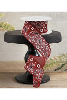 Shop For 1.5" Bandana Royal Ribbon: Red (10 Yards)