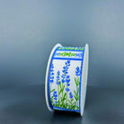Shop For 1.5" Bluebonnets Satin Ribbon: White (10 Yards)