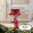 Shop For 1.5" Cat Silhouettes Ribbon: Red & Black (10 Yards)