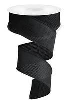 Shop For 1.5" Cross Royal Burlap Ribbon: Black (10 Yards)