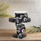 Shop For 1.5" Eyeball Striped Edge Ribbon: Black (10 Yards)