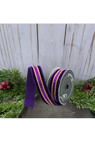 Shop For 1.5" Farrisilk Gemstone Ribbon: Purple (5 Yards)