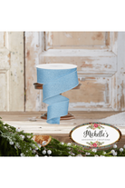 Shop For 1.5" Fine Glitter On Royal Ribbon: Pale Blue (10 Yards)