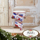 Shop For 1.5" Firecrackers Ribbon: White (10 Yards)