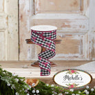 Shop For 1.5" Gingham Cancer Ribbon: Black (10 Yards)