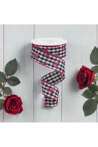 Shop For 1.5" Gingham Cancer Ribbon: Black (10 Yards) at Michelle's aDOORable Creations