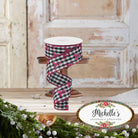 Shop For 1.5" Gingham Cancer Ribbon: Black (10 Yards)