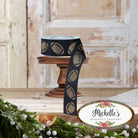 Shop For 1.5" Glitter Football Ribbon: Black/Gold (100 Feet)