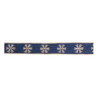 Shop For 1.5" Gold Snowflake Ribbon: Blue (5 Yards)