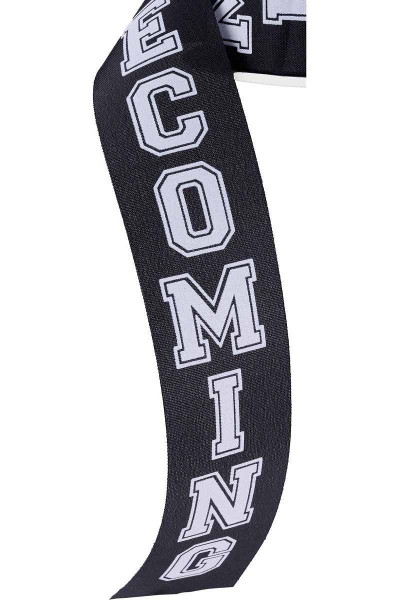 Shop For 1.5" Homecoming Ribbon: Black/White (100 Feet)