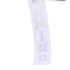 Shop For 1.5" Homecoming Ribbon: White/Silver (100 Feet)