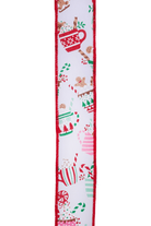 Shop For 1.5" Hot Cocoa Mugs Ribbon: White (10 Yards)