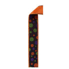 Shop For 1.5 in Glitter Polka Dot Fused Ribbon: Black/Orange/Purple (10 Yards)