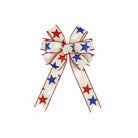 Shop For 1.5" Ivory Cotton Ribbon: Patriotic Stars (10 Yards)