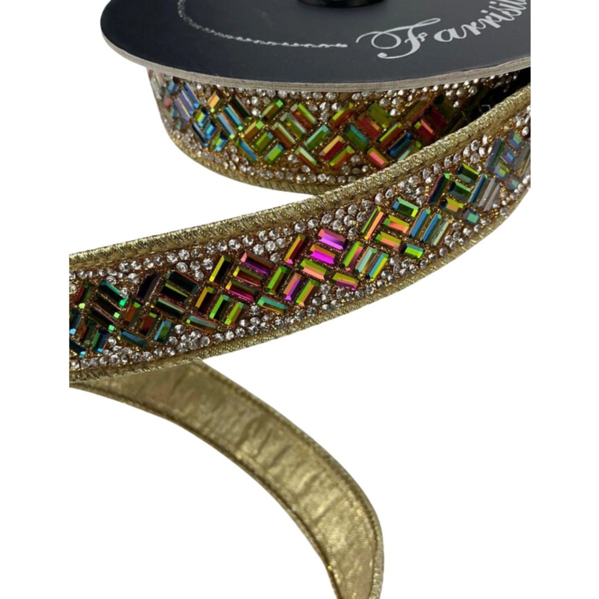 Shop For 1.5" Jubilee Jewel Ribbon: Multi (5 Yards) at Michelle's aDOORable Creations