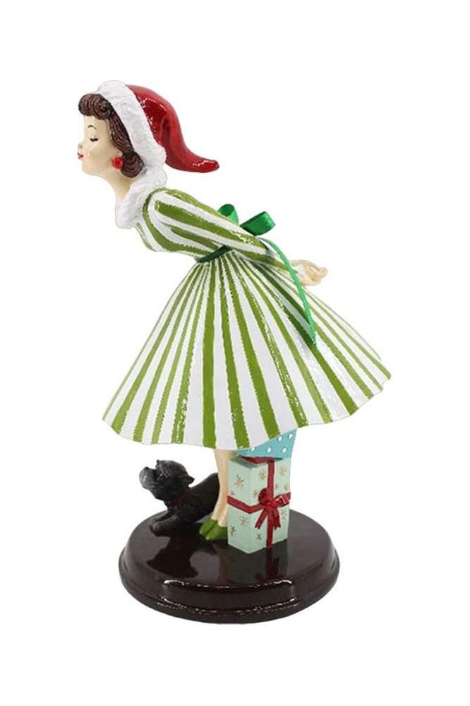 Shop For 15' Kissing Christmas Retro Girl