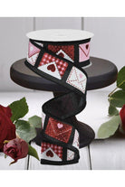 Shop For 1.5" Love Letters Royal Ribbon: Black (10 Yards)