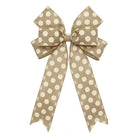 Shop For 1.5" Medium Dots Ribbon: Beige (10 Yards)