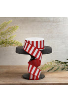 Shop For 1.5" Medium Horizontal Stripe Ribbon: Red & White (10 Yards)