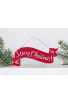 Shop For 15" Merry Christmas Banner: Red