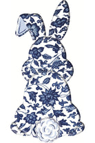 Shop For 15" Metal Bunny Bottom: Chinoiserie Floral