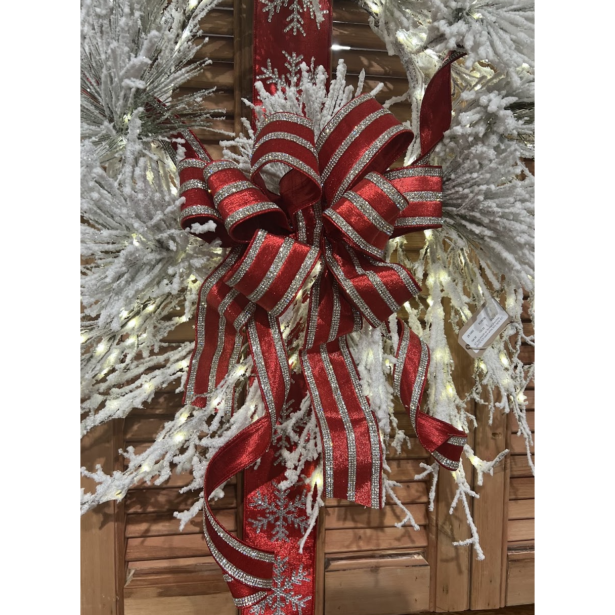 Shop For 1.5" Metallic Dupion Jewel Stripe Ribbon: Red (5 Yards)