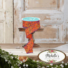 Shop For 1.5" Multi Swirls Glitter Ribbon: Orange/Black/Purple (10 Yard)