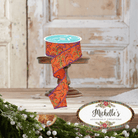 Shop For 1.5" Multi Swirls Glitter Ribbon: Orange/Black/Purple (10 Yard)