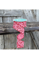 Shop For 1.5" Multi Swirls Glitter Ribbon: Pink/Red (10 Yard)