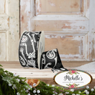 Shop For 1.5" Paisley Skull Halloween Ribbon: Black (10 Yards)