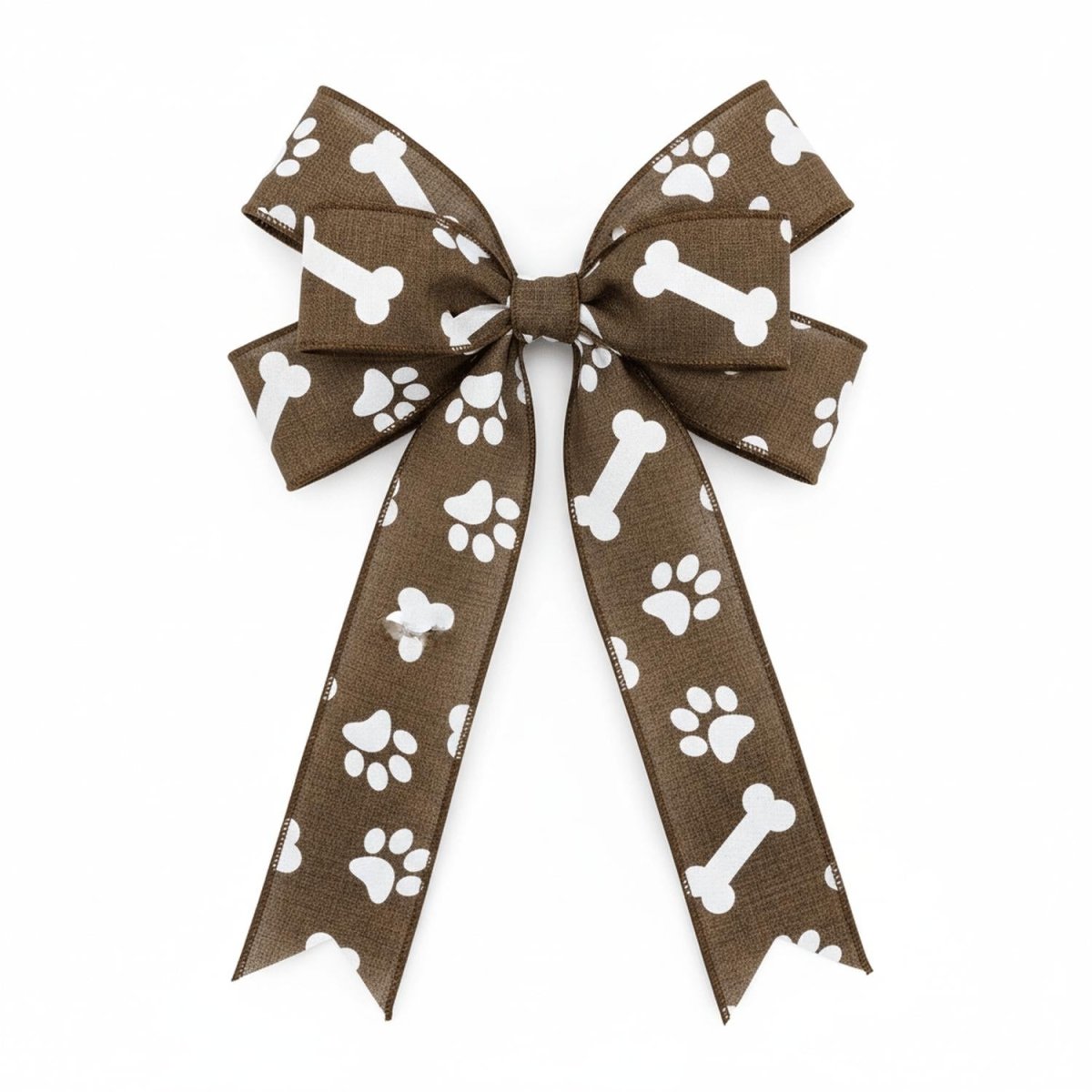 Shop For 1.5" Paw Print Royal Ribbon: Brown (10 Yards)