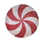 Shop For 15" Peppermint Shaped Pillow: Red