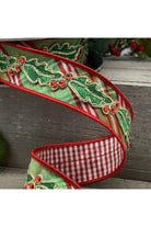 Shop For 1.5" Plaid Holly Ribbon: Red & Green (10 Yards)