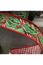 Shop For 1.5" Plaid Holly Ribbon: Red & Green (10 Yards)