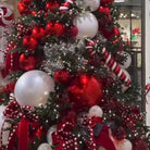 Shop For 15" Red Candy Apple Ball Ornament